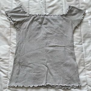 Hollister Striped Top